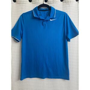 Nike Dri-FIT Kids Royal Blue Polo Shirt Extra Large